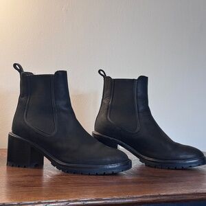 Thursday Boot Company Knockout Chelsea Boots- Matte Black Leather 8.5